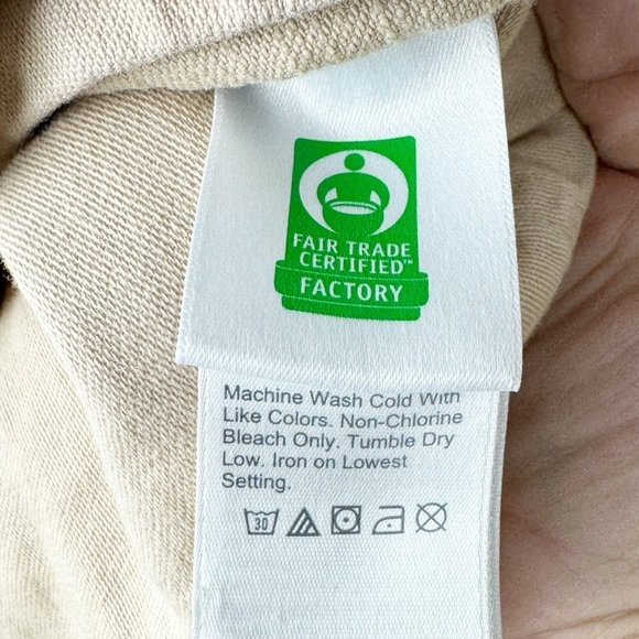 J. Crew Light Khaki Drawstring Hook and Bar Closure Cotton Chino Pants Size XL - Picture 8 of 9